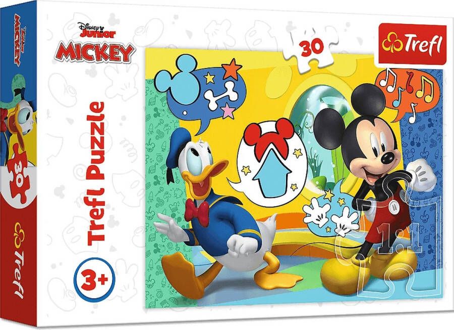 Trefl 30 Mickey Mouse en Funhouse Disney Mickey Mouse F