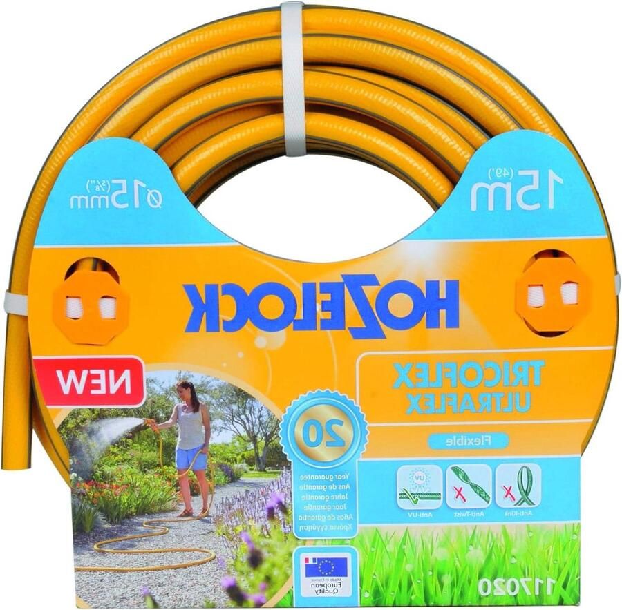 Tricoflex Ultraflex slang Ø 15mm (5 8) 15 M Flexibele tuinslang weerbestendig HOZELOCK [117020] Water Replacement Hose