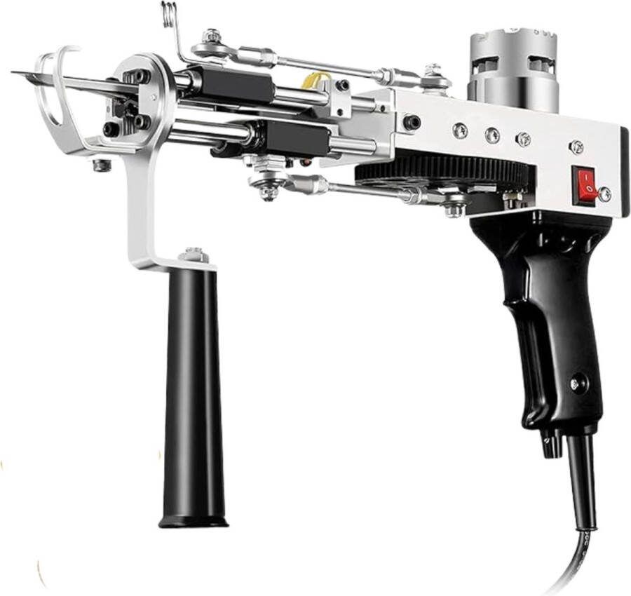 Tufting Gun – Borduurmachine 7-21 mm – Verstelbare Naaimachine – Breimachine 2400 Toeren Per Minuut – Tapijt Bewerking Doe-het-zelf Gereedschap
