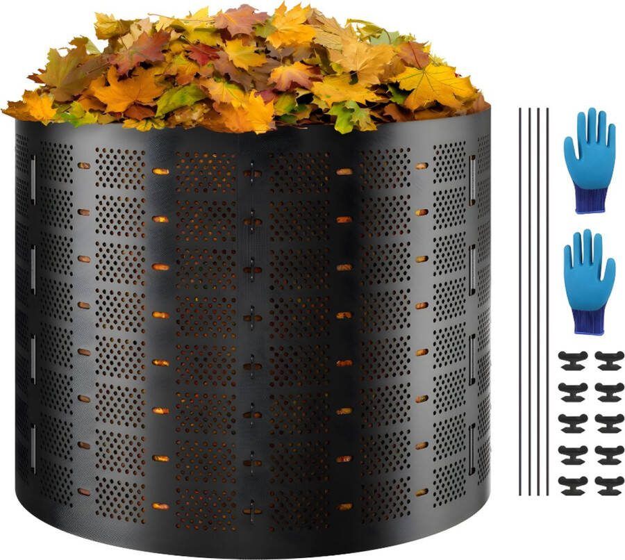 Tuincomposter Snelcomposter 1000L Compostbak 90x100cm Thermische Composter