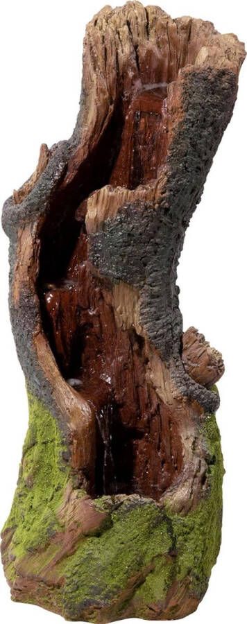 Tuinfontein Natuurlijke Pracht met LED-verlichting in Groot Design 33 X 28 X 78 CM
