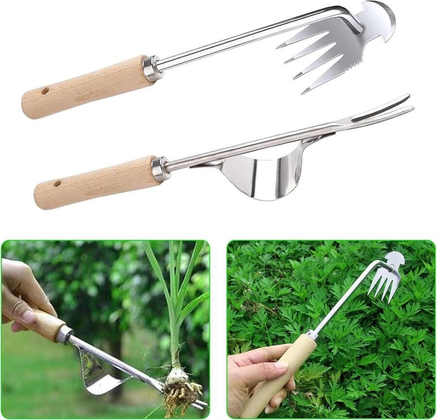Tuinieren hand onkruidsteker onkruidverwijderaar efficiënte onkruidverwijderaar voor de tuin weed cutter