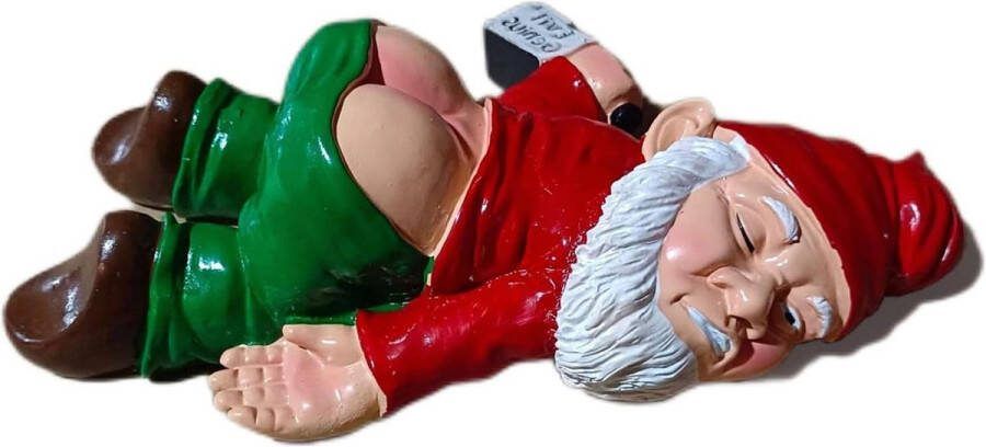 Tuinkabouter Hars Handwerk-Tuin Gnomes Grappig Creatieve Tuindecoraties -Tuin Eettafel Vakantiefeest