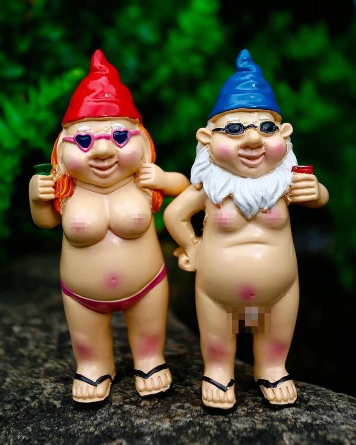Tuinkabouter Ondeugend Tuinkabouterornamenten Grappig Naakte Dwerg Standbeelden Buiten Binnen Gazondecoraties Innovatieve Geschenken
