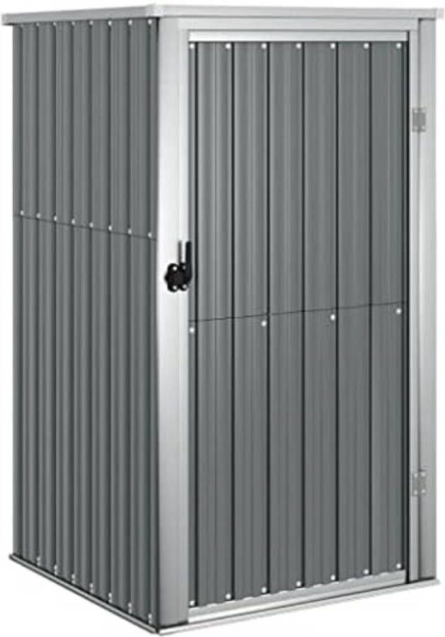 Tuinkast Hout Tuinkast Hout Berging -Tuinberging Hout Tuinkasten Voor Buiten 88 x89 x161 CM Grijs