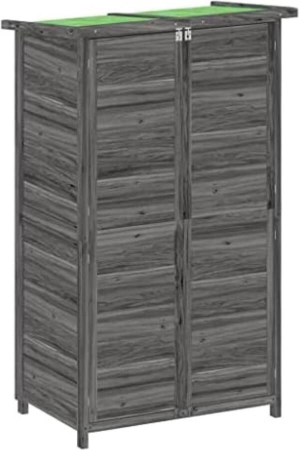 Tuinkast Hout Tuinkast Hout Berging -Tuinberging Hout Tuinkasten Voor Buiten Grijs