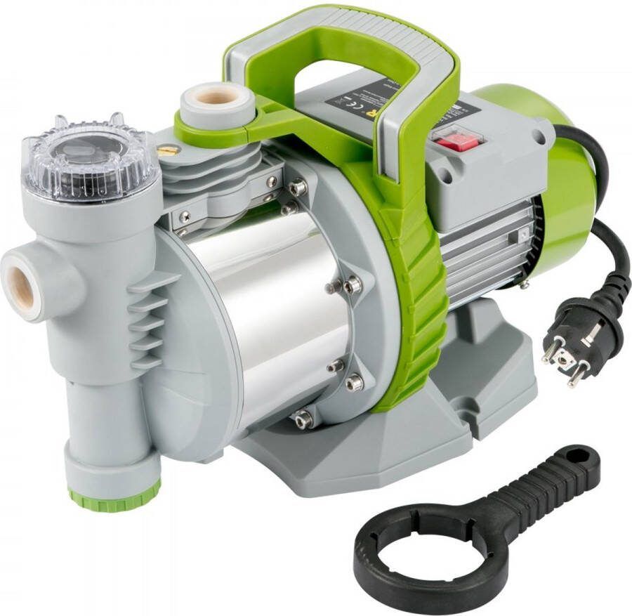 Dakta tuinpomp 1100W irrigatiepomp centrifugaalpomp platte bronpomp 4560L h