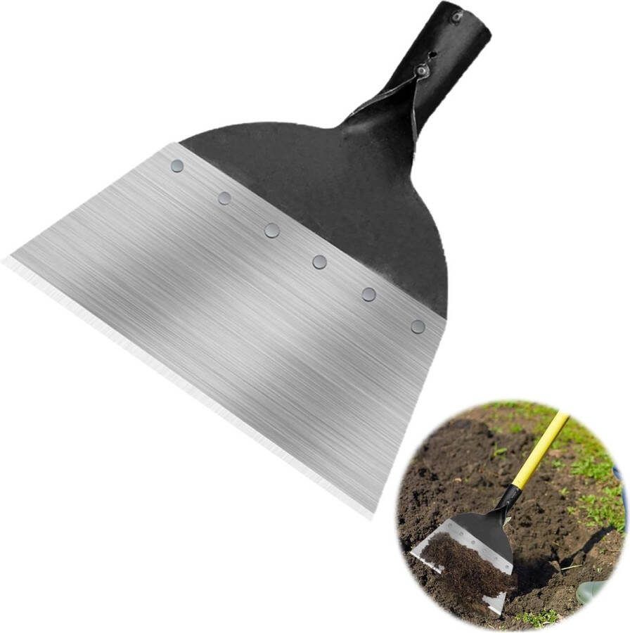 Tuinschep Tuingereedschap multifunctioneel onkruidverwijderingsapparaat (groot (27 x 27 x 3 cm)