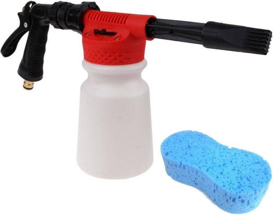 Tuinslangaansluiting Schuimreinigingspistool Auto Wassen Zeep Hogedrukreiniger Spons