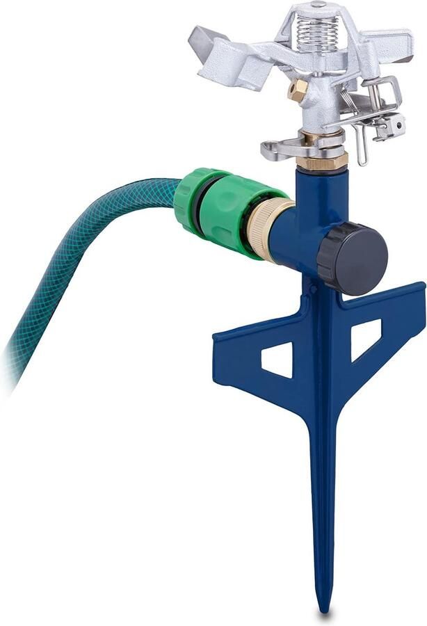 Tuinsproeier hogedruk-tuinsproeier 100% metaal massief messing mondstuk met vergrendelfunctie multifunctioneel hogedrukspuitpistool voor irrigatie en reiniging