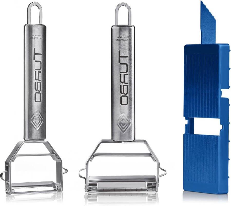 Turboen Combi & Julienne snijder Turbo schiller set 3 stuks