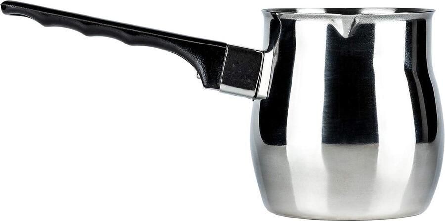Turkse koffiekan van Grunwerg met handvat 18 10 roestvrij staal 340 ml