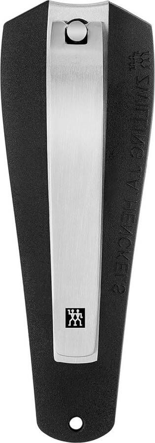 Twin Box Prime Nagel Clipper 90 mm Hoogte Zwart Luxe Nagelknipper met Etui