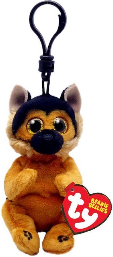 Ty Beanie Babies Bellies Clip Knuffel Hond Ace 10 Cm