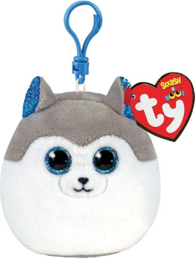 Ty Squish A Boo Clips Knuffel Hond Slush 8 Cm
