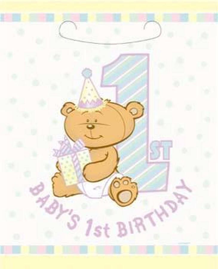 Uitdeelzakjes Baby 1st birthday