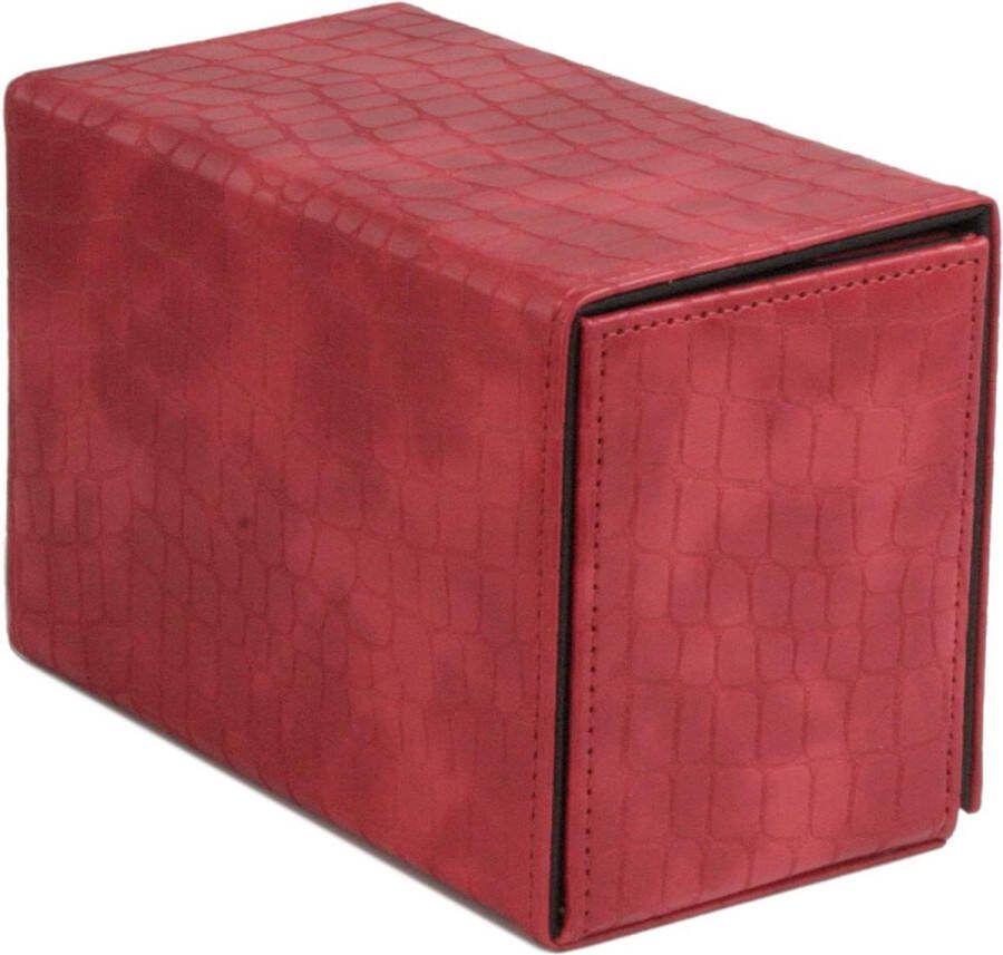Ultimate Dragon Hide Deck Box Gargoyle Geschikt voor maximaal 192 kaarten en 15 dobbelstenen Kaartdoos Perfect voor CCG MTG Deck Box met 3 vakken voor het opbergen van ruilkaarten Commander