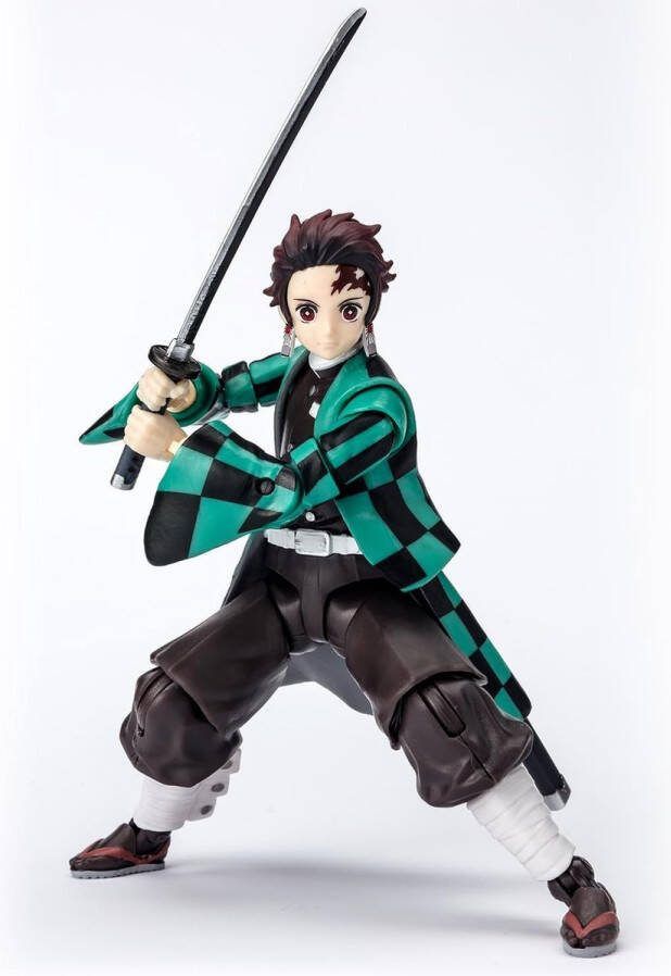 Ultimate Legends HD Actiefiguur Demon Slayer 12 cm Tanjiro Kamado Officiële licentie Gewrichtsfiguur Tanjiro VE88961