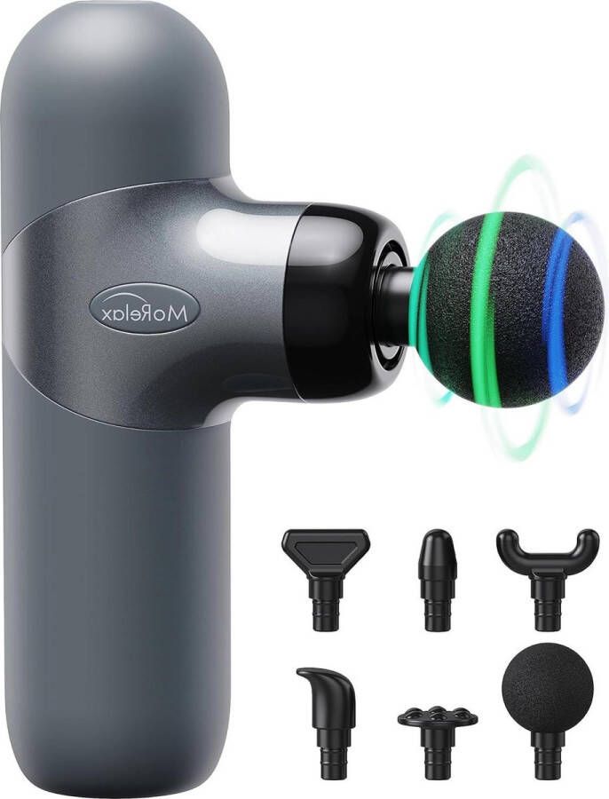 Ultralicht Mini Massagepistool Diepe Spiermassage Apparaat 036 kg 4 Snelheden Eénknop-instelling