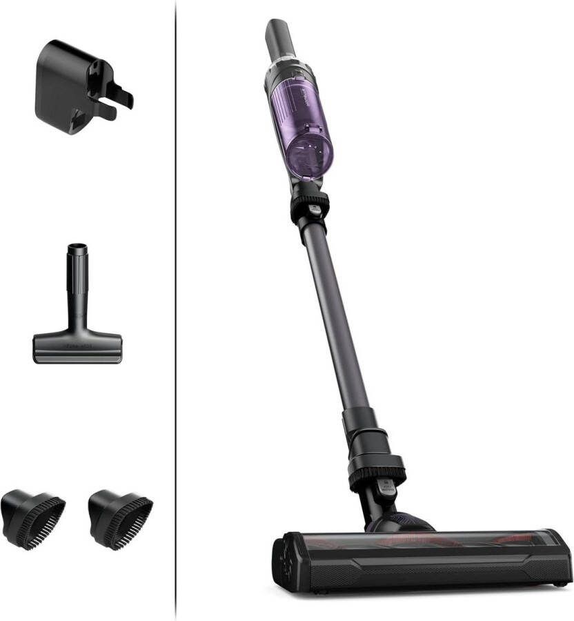 Ultralichte X-Nano RH1128 steelstofzuiger 1kg 2-1 stofzuiger kruimelzuiger design 40 minuten accuduur multikleuren