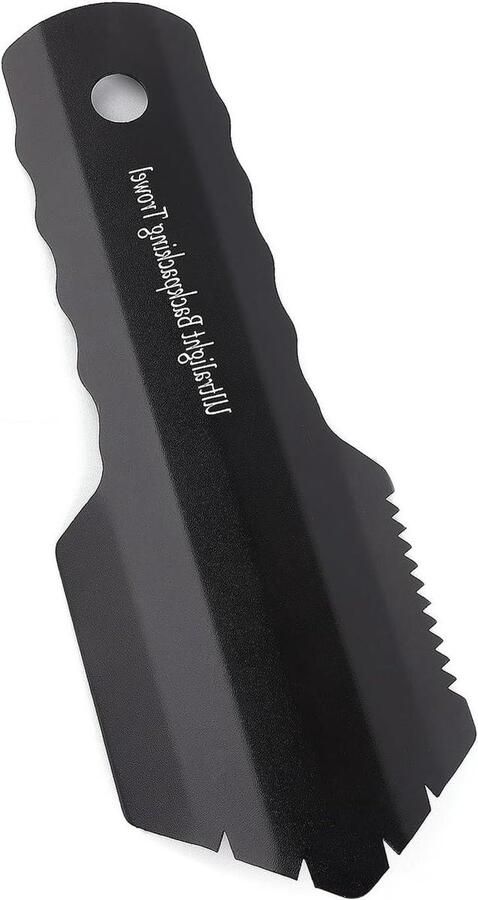 Ultralight Camping Schop met Langer Handvat Backpacken Troffel