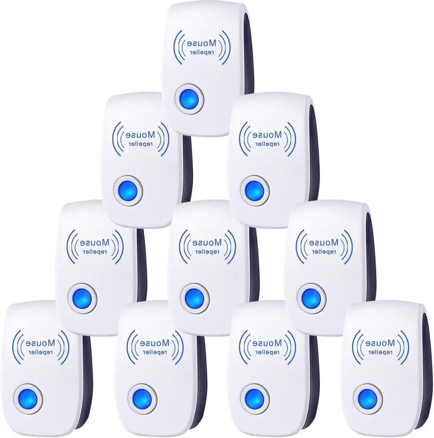 Ultrasone Rat Repeller Insect Repeller Veilig voor Kinderen en Huisdieren 10 stuks