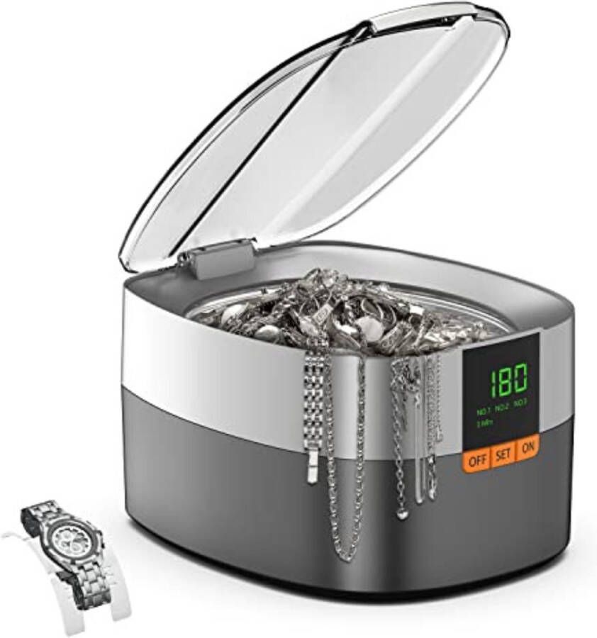 Ultrasonic Cleaner Ultrasoon Reiniger Ultrasoon Reinigingsapparaat Ultrasoon Reiniger voor Brillen 750ml
