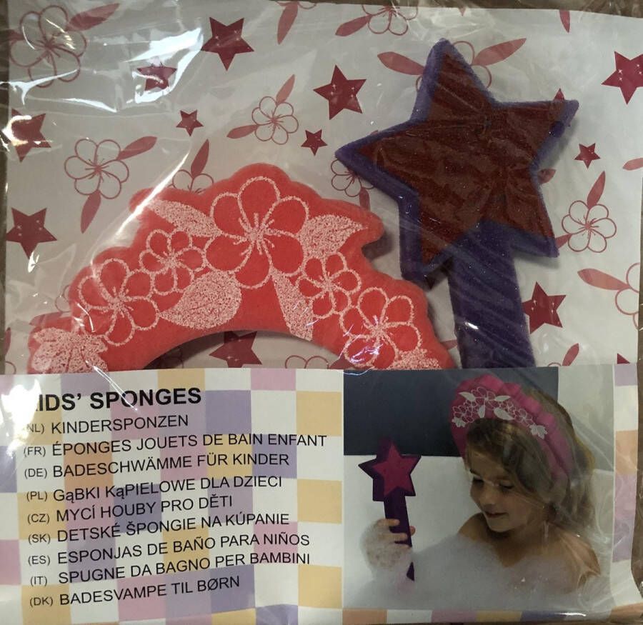 Merkloos Sans marque Unicorn spons badspons kinderspons badspeelgoed