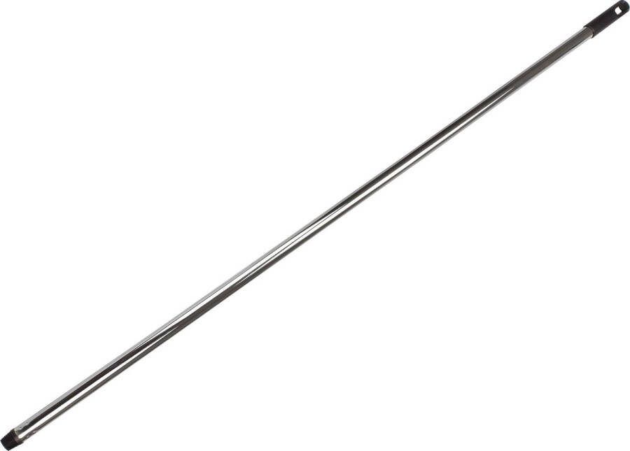 Universeel bruikbare Bezemsteel vloertrekker dweil steel metaal verchroomd 130 cm ophang oog