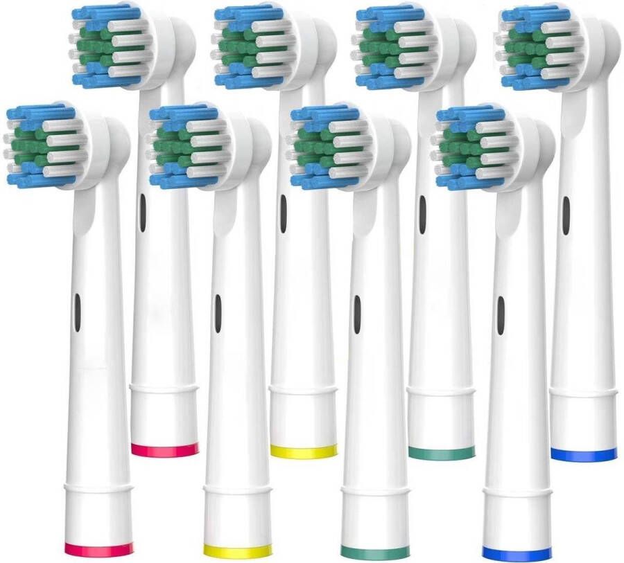 Universele Opzetborstels 8 stuks Geschikt voor Oral-B- Borstel Met Zachte Haren