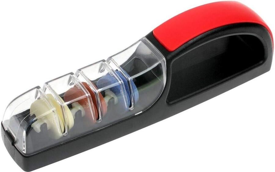 Universele slijper MinoSharp 550-BR Plus 3 zwart rood premium kwaliteit. messenslijper