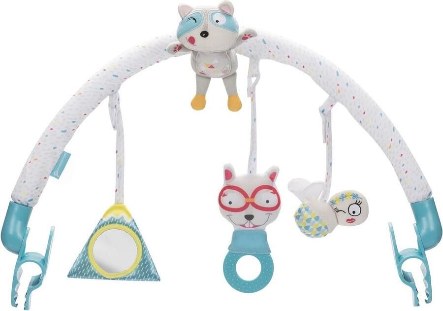 Universele speelboog 'Bergtiere' meerkleurig Badabulle B034002