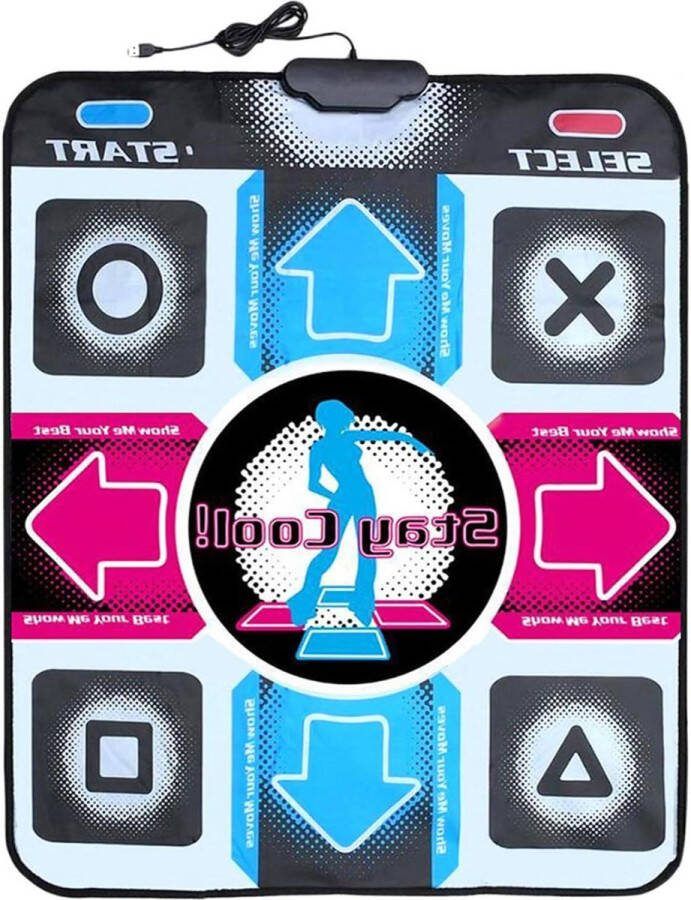 USB Anti-slip StepMania Dansen Step Dansmat Deken voor PC Laptop Ritme Windows Video Game OSTENT dansmat