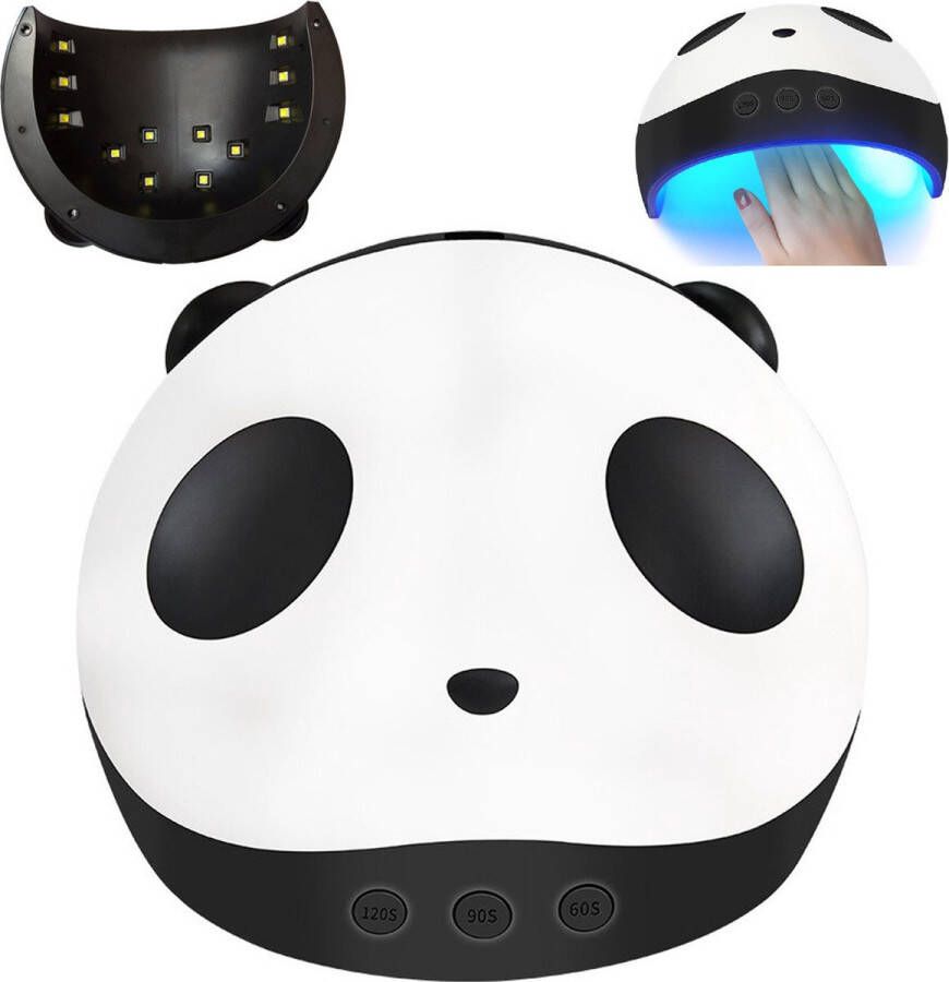UV Lamp Gelnagels Led Nagellamp Nageldroger Nagel 36 Watt Gellak Panda