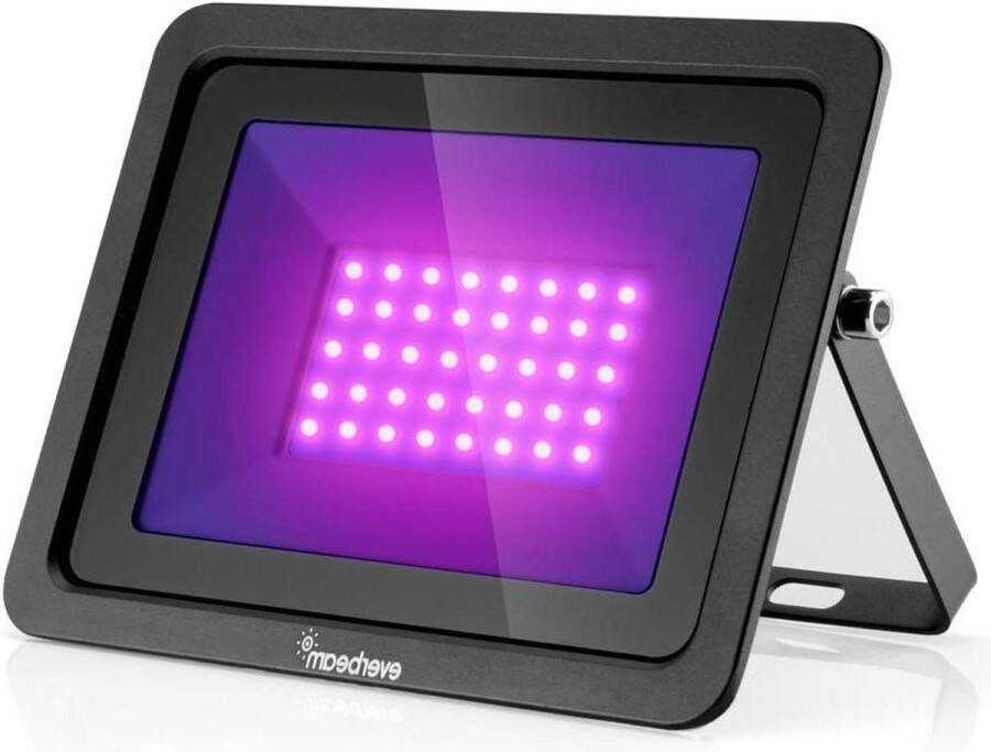 UV Zwart Licht 365nm 50W Hoge Prestatie Ledlampen IP66 Waterbestendig Ultraviolet Overstromingsverlichting voor Aquarium Binnen of Buiten Feesten Halloween Versieringen