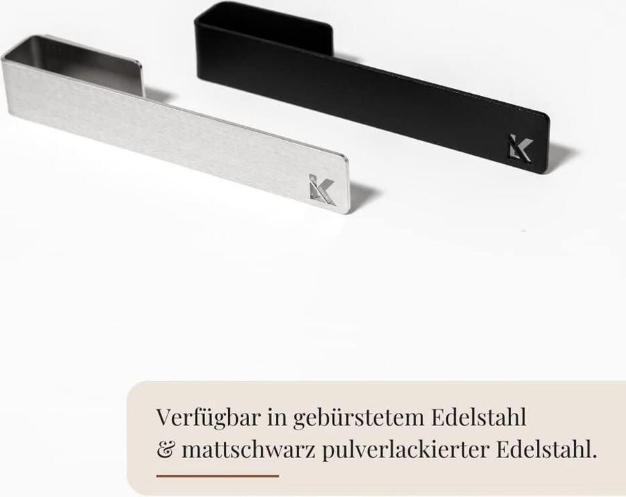 Vaatdoekhouder roestvrij staal zwart vaatdoek caddy zonder boren keukenorganizer