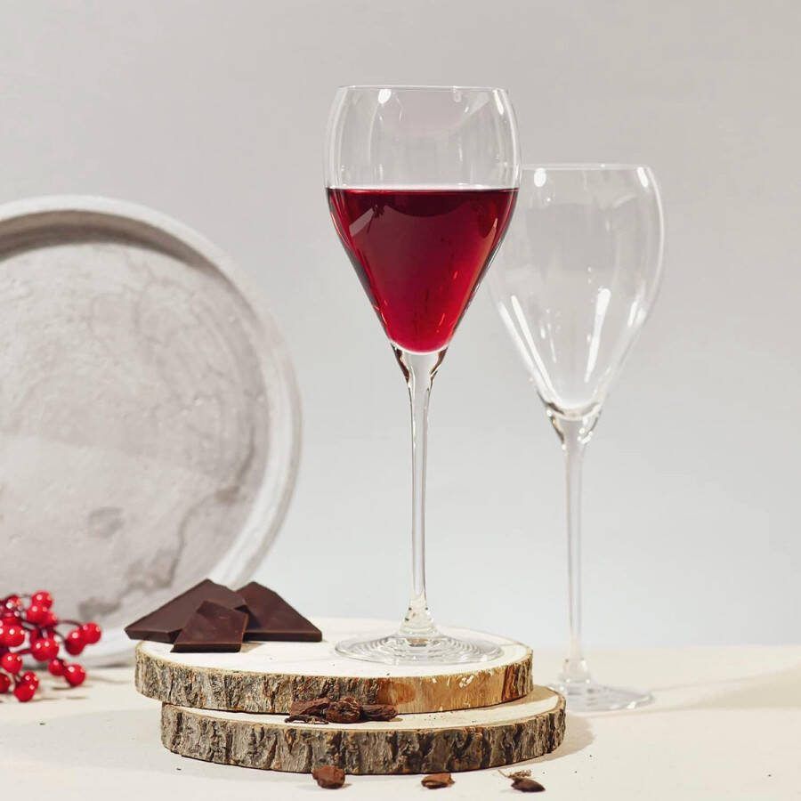 Vaatwasmachinebestendige Tritan-kristalglazen Luxe Wijnglazen set 4pcs