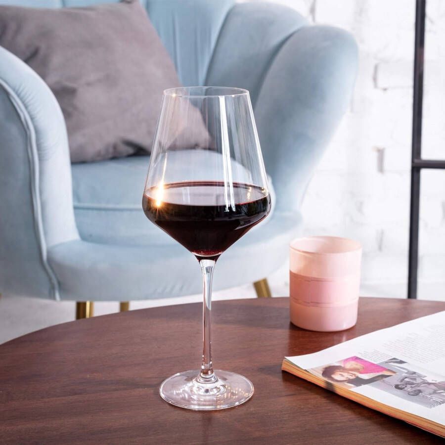 Vaatwasmachinebestendige Tritan-kristalglazen Luxe Wijnglazen set of 6