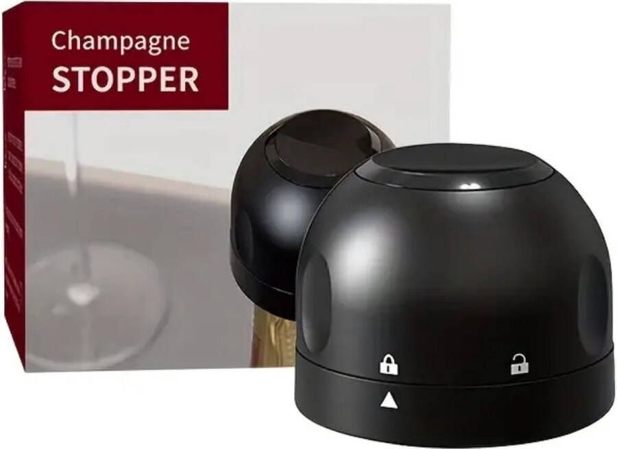 Vacuüm champagne stopper Flessenstopper Flessenstop Flessen sealen Wijn accessoires