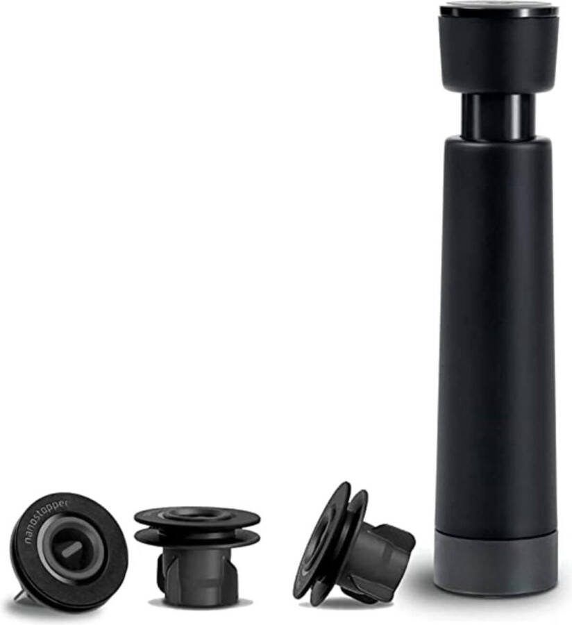 Vacuvin Wijn Vacuumpomp Wijnstopper Vacuum Stopper Flesafsluiter