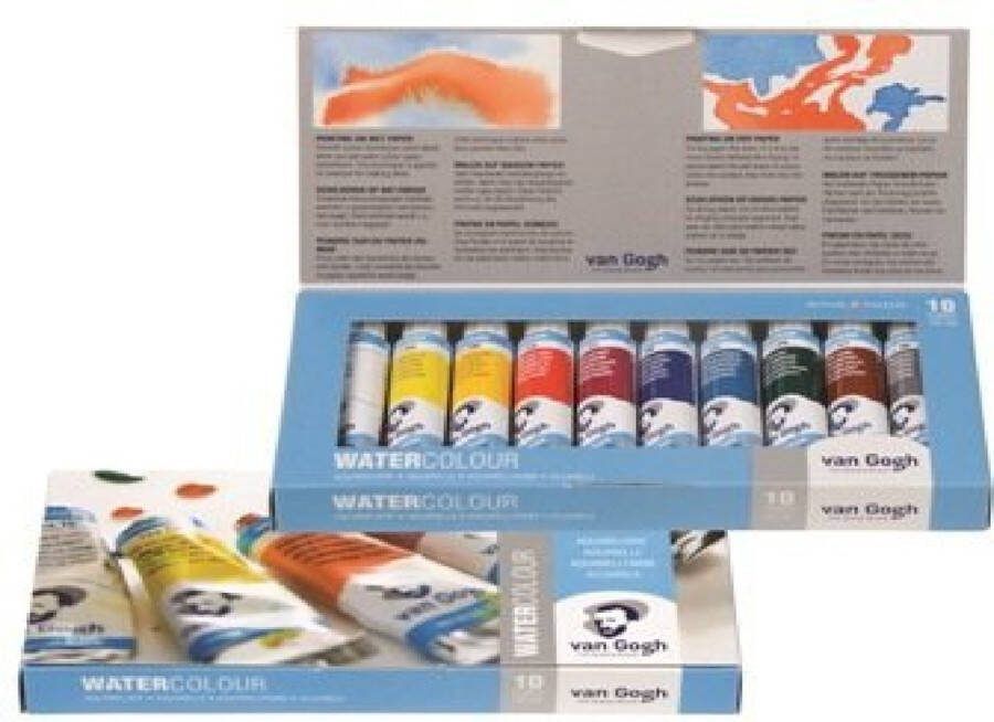 Van Gogh Aquarelverf basisset 10 tubes