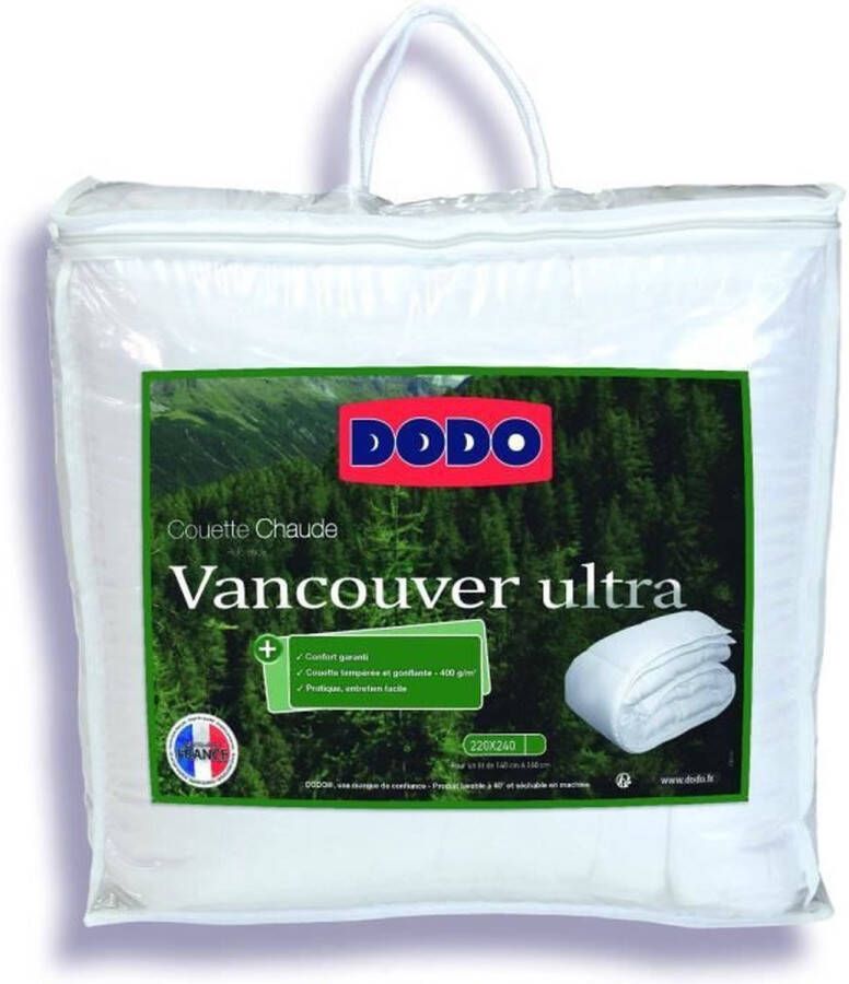 Dodo Toys DODO Vancouver Ultra Vancouver dekbed 220 x 240 cm 300gr m² Wit