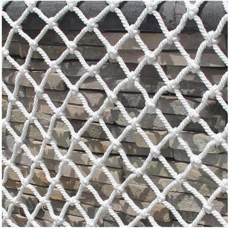 Veiligheidsnet nylon lading touwnet afneembaar balkon buiten decoratie net kleuterschool trap anti-val henneptouw net omheining van kinderveiligheidsnet Omheining Net (1 5M x 2M)