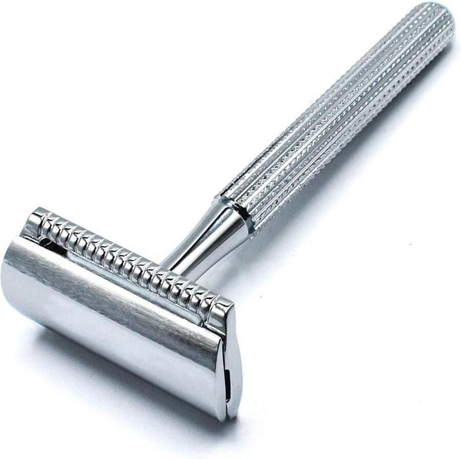 Veiligheidsscheerapparaat 78R-CH verchroomd Parker Metalen Scheermes