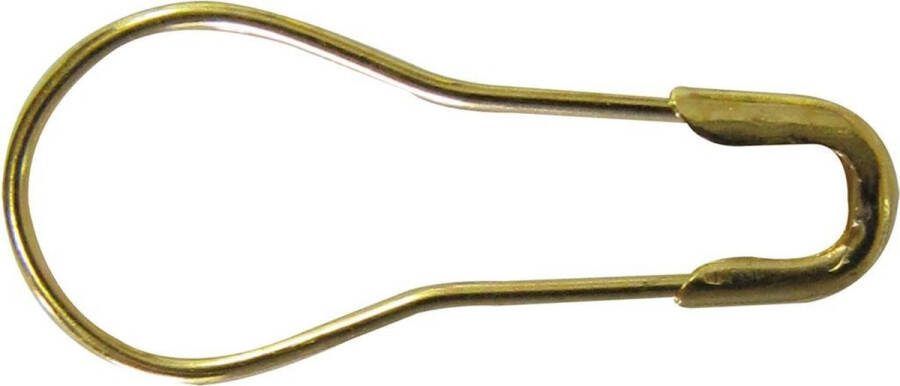 Veiligheidsspeld Veiligheidsspelden peermodel goudkleurig 22mm 1000 stuks