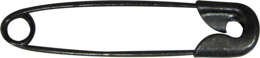 Veiligheidsspeld Veiligheidsspelden zwart 22mm 1000 stuks