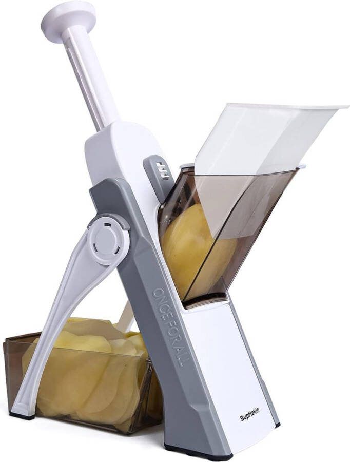 Veiligste mandoline groentesnijder voor FoodPotatoes Sweet Potato French Fry Onion Cucumber Zucchini Celery Lemon Carrot Apple Vegetable Fruits Food