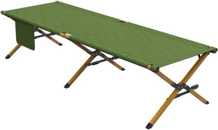 Veldbed Kampeerbed Logeerbed Vouwbed Stretcher 196 cm x 64 cm x 45 cm