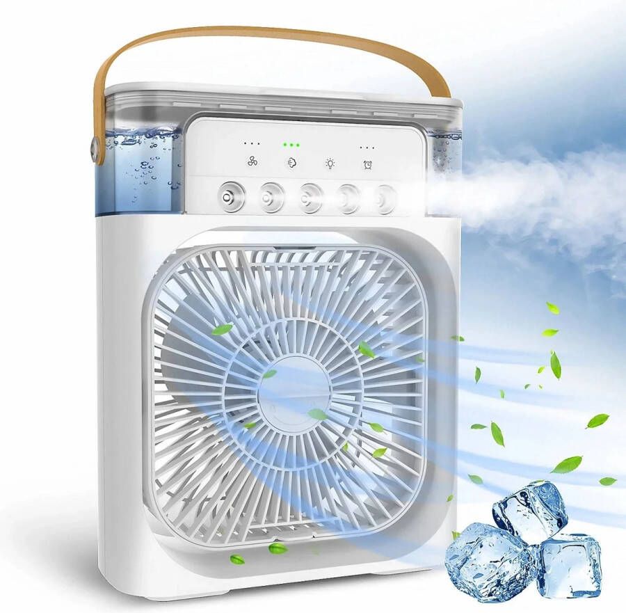 Ventilator Luchtbevochtiger Airco USB aansluiting overal te gebruiken Aromatherapie