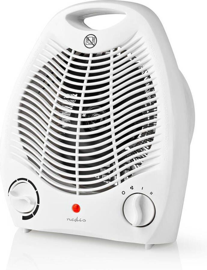 Ventilatorkachel Elektrische verwarming 2000W Wit